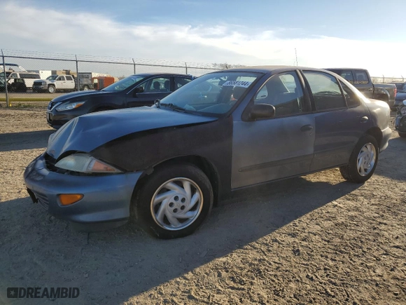 1997 Chevrolet Cavalier LS with VIN 1G1JF524XV7266682, listed as a Copart auction lot 86581244 with 166,330 mi miles and Salvage Title. Bid and sale history available at carsss.com. Image 1.
