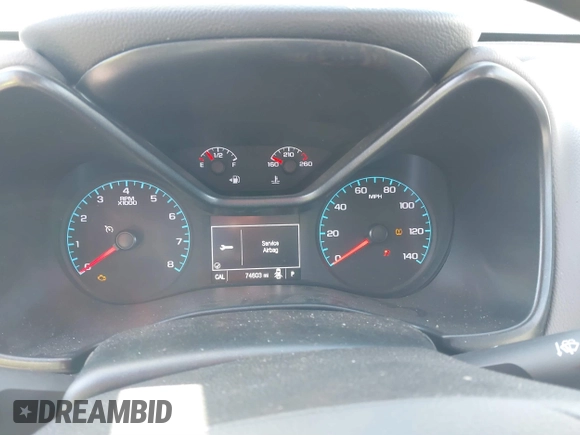 2016 Chevrolet Colorado 2WD WT with VIN 1GCGSBE32G1236774, listed as a IAAI auction lot 41531290 with 74,603 mi miles and . Bid and sale history available at DreamBid. Image 7.
