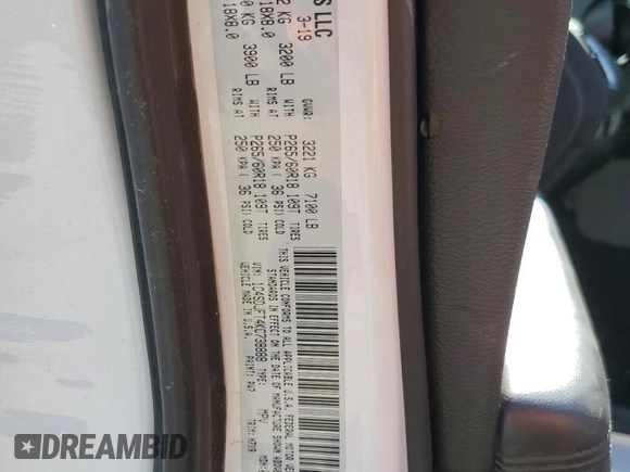 2019 Dodge Durango Special Service with VIN 1C4SDJFT4KC738888, listed as a Copart auction lot 79771624 with 116,281 mi miles and Salvage title. Bid and sale history available at DreamBid. Image 13.