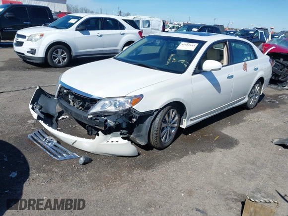 2011 Toyota Avalon with VIN 4T1BK3DB6BU371154, listed as a IAAI auction lot 41722144 with 204,575 mi miles and . Bid and sale history available at DreamBid. Image 19.