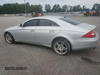 2006 Mercedes-Benz CLS-Class with VIN WDDDJ75X96A017093, listed as a Copart auction lot 64024634 with 176,819 mi miles and Salvage Title. Bid and sale history available at carsss.com. Image 2.