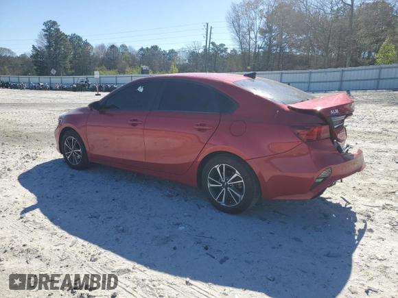 2022 Kia Forte LXS with VIN 3KPF24AD8NE447915, listed as a Copart auction lot 50228285 with 65,992 mi miles and Salvage Title. Bid and sale history available at carsss.com. Image 2.