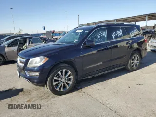 2014 Mercedes-Benz GL 450 z VIN 4JGDF7CE9EA305302, wystawiony jako Copart lot #55524375 z przebiegiem 155 841 mil mil oraz Szkody całkowita. Historia ofert i sprzedaży dostępna na DreamBid. Obrazek 1.