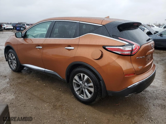 2016 Nissan Murano SL with VIN 5N1AZ2MH7GN107531, listed as a Copart auction lot 86925434 with 80,966 mi miles and Salvage Title. Bid and sale history available at carsss.com. Image 2.