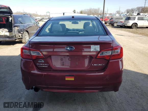 2015 Subaru Legacy 2.5i Premium with VIN 4S3BNBF65F3022701, listed as a Copart auction lot 48196585 with 150,590 mi miles and Salvage Title. Bid and sale history available at carsss.com. Image 6.