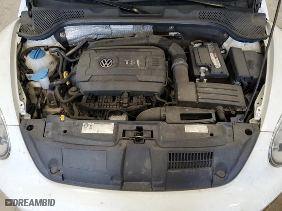 2017 Volkswagen Beetle 1.8T S with VIN 3VWF17AT5HM617358, listed as a Copart auction lot 66074204 with 95,588 mi miles and Salvage Title. Bid and sale history available at carsss.com. Image 11.