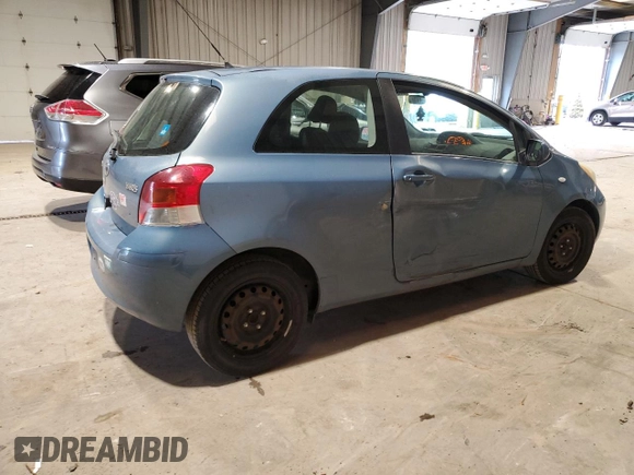 2010 Toyota Yaris z VIN JTDJT4K39A5292522, wystawiony jako Copart lot #58588655 z przebiegiem 115 909 mil mil oraz Szkoda całkowita • Salvage title. Historia ofert i sprzedaży dostępna na DreamBid. Obrazek 3.