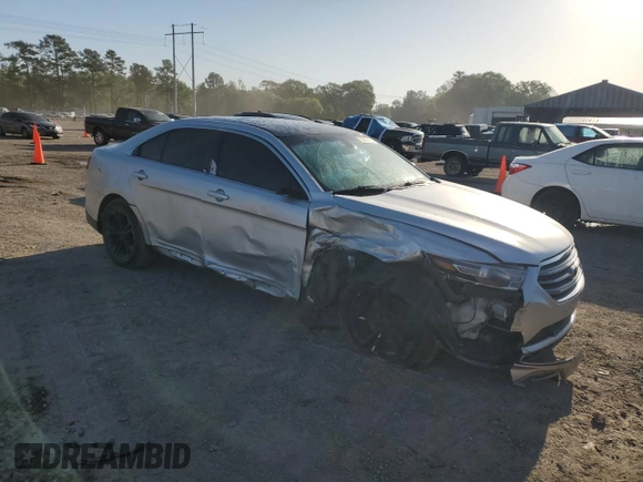 2014 Ford Taurus SEL with VIN 1FAHP2E80EG170730, listed as a Copart auction lot 52203755 with 0 mi miles and Salvage Title. Bid and sale history available at carsss.com. Image 4.