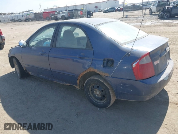 2005 Kia Spectra LX z VIN KNAFE121455096018, wystawiony jako IAAI lot #41774202 z przebiegiem 278 470 mil mil oraz . Historia ofert i sprzedaży dostępna na DreamBid. Obrazek 3.