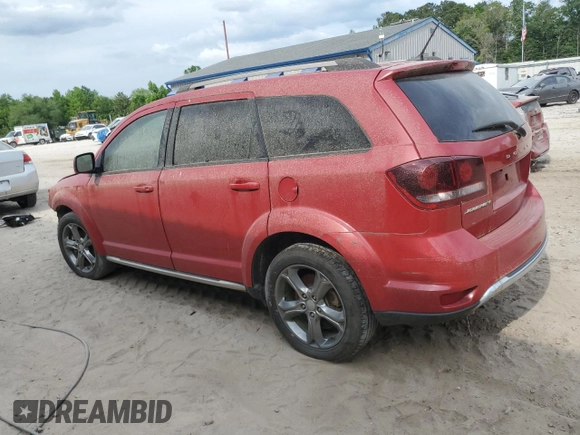 2017 Dodge Journey Crossroad Plus with VIN 3C4PDCGG4HT594808, listed as a Copart auction lot 54072115 with Not Provided miles and Clean Title. Bid and sale history available at DreamBid. Image 2.