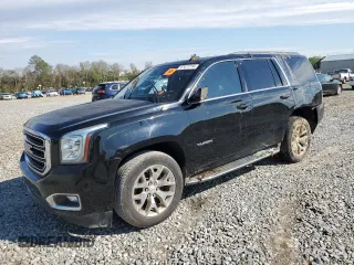 2016 GMC Yukon SLT with VIN 1GKS1BKC4GR310042, listed as a Copart auction lot 47477714 with 0 mi miles and Salvage Title. Bid and sale history available at carsss.com. Image 1.