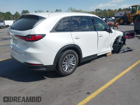 2024 Mazda CX-90 Preferred Plus with VIN JM3KKCHD0R1111349, listed as a IAAI auction lot 41881680 with 24,120 mi miles and . Bid and sale history available at DreamBid. Image 4.