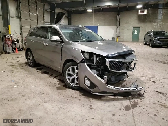 2017 Kia Sorento SX V6 with VIN 5XYPKDA59HG232192, listed as a Copart auction lot 42927095 with 110,966 mi miles and Salvage Title. Bid and sale history available at carsss.com. Image 15.