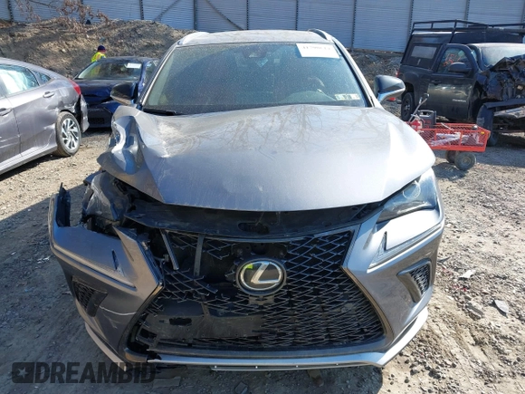 2021 Lexus NX with VIN JTJSARDZ8M2253108, listed as a IAAI auction lot 41790614 with 106,216 mi miles. Bid and sale history available at carsss.com. Image 13.