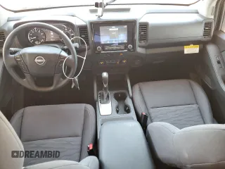2024 Nissan Frontier S with VIN 1N6ED1CL3RN642229, listed as a Copart auction lot 61270734 with 919 mi miles and Salvage Title. Bid and sale history available at carsss.com. Image 8.