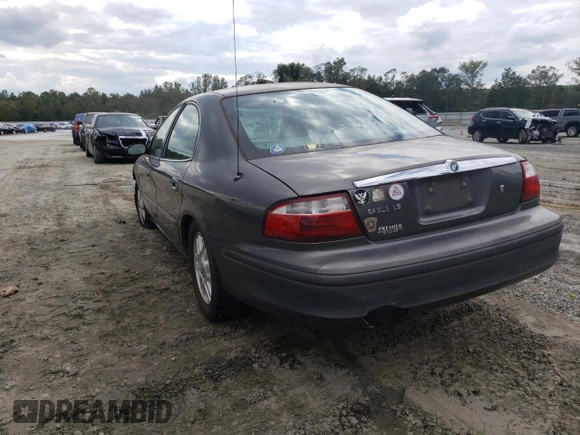 2004 Mercury Sable LS Premium with VIN 1MEHM55S74A622379, listed as a Copart auction lot 73611144 with 0 mi miles and Salvage Title. Bid and sale history available at carsss.com. Image 2.