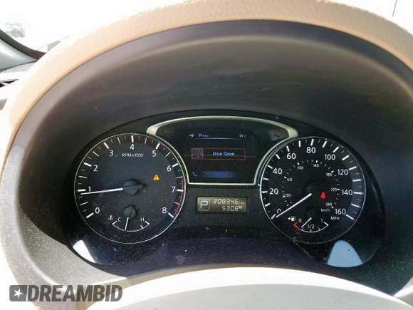 2013 Nissan Altima SV with VIN 1N4BL3AP8DN583896, listed as a Copart auction lot 57999765 with 208,346 mi miles and Salvage title. Bid and sale history available at DreamBid. Image 9.