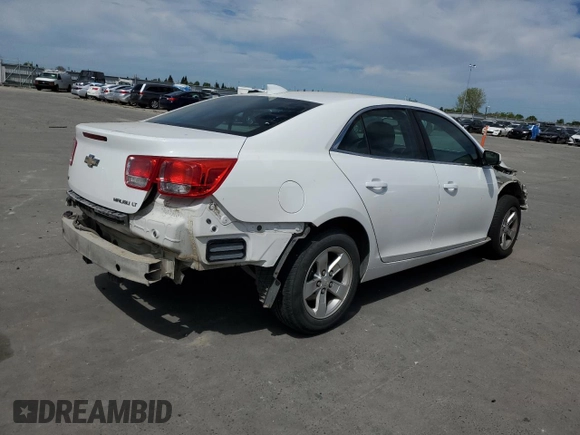 2016 Chevrolet Malibu Limited LT with VIN 1G11C5SA4GF150109, listed as a Copart auction lot 52624705 with 114,361 mi miles and Salvage Title. Bid and sale history available at carsss.com. Image 3.