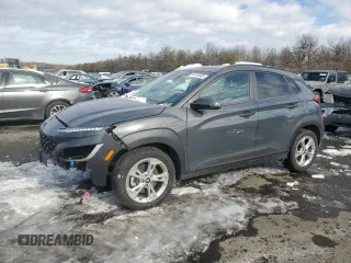 2023 Hyundai Kona SEL с VIN KM8K6CAB0PU000300, выставлен на аукционе Copart как лот 89185085 с пробегом 16 500 миль миль и На запчасти • Non repairable. История ставок и продаж доступна на DreamBid. Изображение 1.
