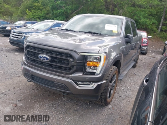 2022 Ford F-150 XL with VIN 1FTFW1E59NKD16981, listed as a IAAI auction lot 42184579 with 89,671 mi miles. Bid and sale history available at carsss.com. Image 17.
