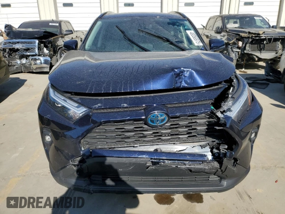 2023 Toyota RAV4 Hybrid XLE Premium with VIN JTMB6RFV5PD107398, listed as a Copart auction lot 48356975 with 40,518 mi miles and Clean Title. Bid and sale history available at carsss.com. Image 5.