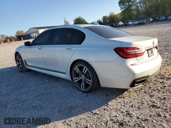 2019 BMW 7 Series 740i с VIN WBA7E2C51KB218262, выставлен на аукционе Copart как лот 52755095 с пробегом 55 082 миль миль и Списание • Salvage title. История ставок и продаж доступна на DreamBid. Изображение 2.