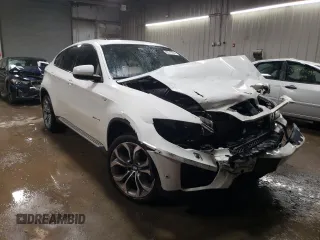 2013 BMW X6 xDrive50i z VIN 5UXFG8C53DL591536, wystawiony jako Copart lot #82219394 z przebiegiem 191 439 mil mil oraz Szkoda całkowita • Salvage title. Historia ofert i sprzedaży dostępna na DreamBid. Obrazek 4.