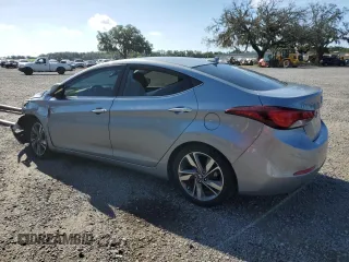 2015 Hyundai Elantra SE with VIN 5NPDH4AE3FH585499, listed as a Copart auction lot 61056805 with 126,452 mi miles and Salvage title. Bid and sale history available at DreamBid. Image 2.