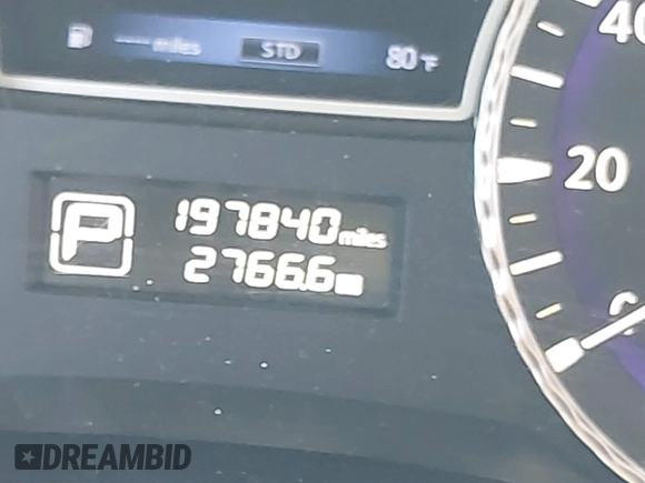 2014 Infiniti QX60 with VIN 5N1AL0MM9EC547133, listed as a IAAI auction lot 42800575 with 197,840 mi miles and . Bid and sale history available at DreamBid. Image 15.