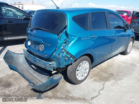 2015 Nissan Versa Note SV with VIN 3N1CE2CP7FL423322, listed as a IAAI auction lot 41755791 with 54,330 mi miles. Bid and sale history available at carsss.com. Image 4.