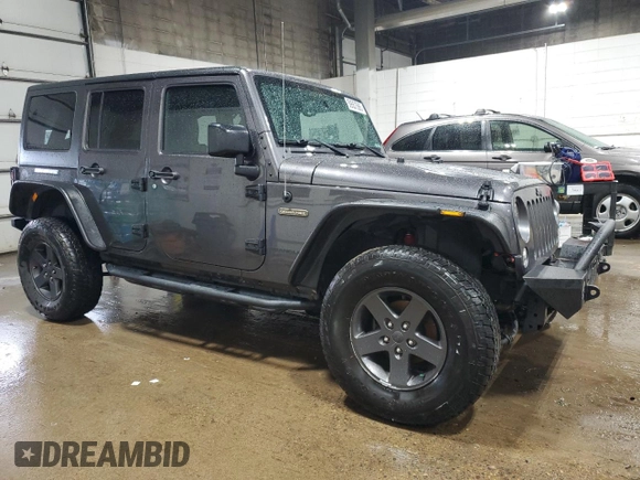 2016 Jeep Wrangler Unlimited Sport с VIN 1C4BJWDG2GL158106, выставлен на аукционе Copart как лот 59557565 с пробегом 114 242 миль миль и Списание • Salvage title. История ставок и продаж доступна на DreamBid. Изображение 4.