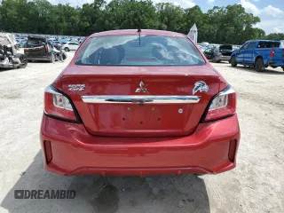 2021 Mitsubishi Mirage ES with VIN ML32FUFJ3MHF07244, listed as a Copart auction lot 59091725 with 44,793 mi miles and Salvage title. Bid and sale history available at DreamBid. Image 6.