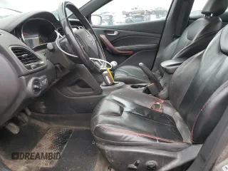 2014 Dodge Dart GT with VIN 1C3CDFEBXED906613, listed as a Copart auction lot 50326405 with 104,685 mi miles and Salvage Title. Bid and sale history available at carsss.com. Image 7.