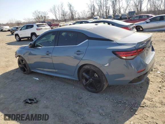 2024 Nissan Sentra SR z VIN 3N1AB8DV4RY254593, wystawiony jako Copart lot #48984625 z przebiegiem 17 020 mil mil oraz Szkoda całkowita • Salvage title. Historia ofert i sprzedaży dostępna na DreamBid. Obrazek 2.