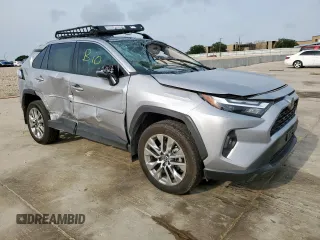 2024 Toyota RAV4 XLE Premium with VIN 2T3C1RFV6RC278672, listed as a Copart auction lot 54777375 with 23,857 mi miles and Salvage title. Bid and sale history available at DreamBid. Image 4.