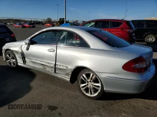 2006 Mercedes-Benz CLK 350 with VIN WDBTJ56J76F197762, listed as a Copart auction lot 77446264 with 153,813 mi miles and Salvage Title. Bid and sale history available at DreamBid. Image 2.