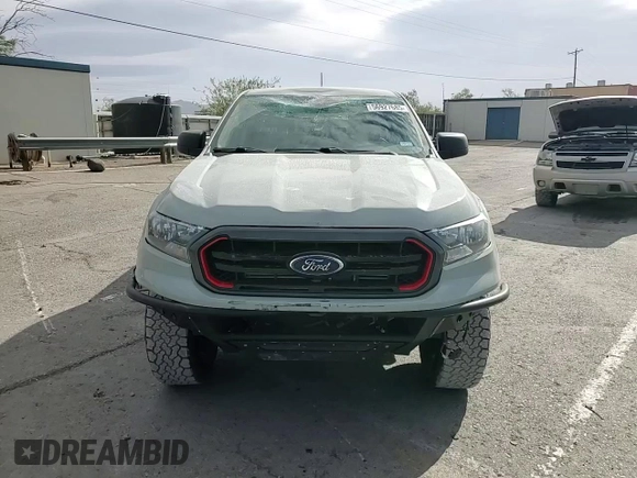 2021 Ford Ranger XL with VIN 1FTER4FH0MLD82079, listed as a Copart auction lot 56927685 with 43,985 mi miles and Salvage title. Bid and sale history available at DreamBid. Image 13.