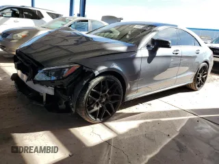 2016 Mercedes-Benz CLS with VIN WDDLJ6HB6GA163460, listed as a Copart auction lot 44641685 with 112,664 mi miles and Salvage Title. Bid and sale history available at carsss.com. Image 1.