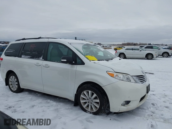 2013 Toyota Sienna XLE with VIN 5TDDK3DC2DS053559, listed as a IAAI auction lot 41299824 with 175,611 mi miles and . Bid and sale history available at DreamBid. Image 14.