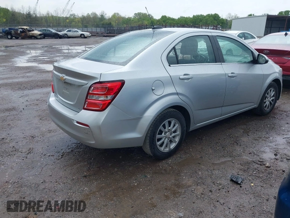 2018 Chevrolet Sonic LT with VIN 1G1JD5SH2J4103402, listed as a IAAI auction lot 41997793 with 125,347 mi miles and . Bid and sale history available at DreamBid. Image 4.
