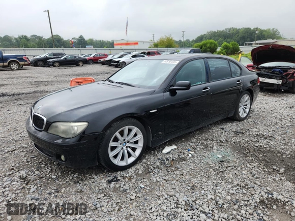 2008 BMW 7 Series 750Li with VIN WBAHN83568DT78626, listed as a Copart auction lot 60956495 with 87,600 mi miles and Clean title. Bid and sale history available at DreamBid. Image 1.