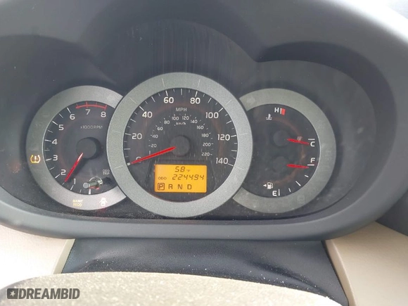 2011 Toyota RAV4 with VIN JTMZF4DV2B5032862, listed as a IAAI auction lot 41894072 with 224,494 mi miles. Bid and sale history available at carsss.com. Image 7.