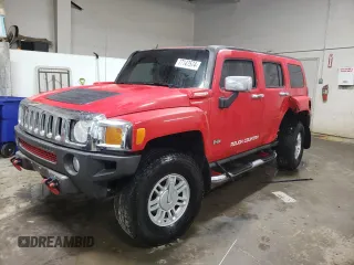 2006 Hummer H3 with VIN 5GTDN136768286831, listed as a Copart auction lot 77147574 with 193,459 mi miles and Salvage Title. Bid and sale history available at carsss.com. Image 1.