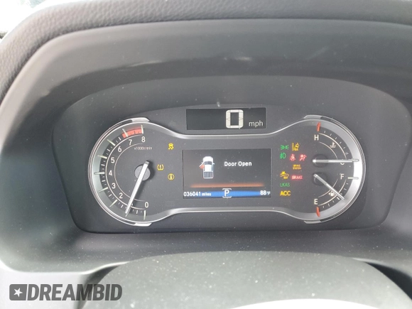 2023 Honda Ridgeline RTL-E with VIN 5FPYK3F74PB037333, listed as a Copart auction lot 56209715 with 36,041 mi miles and Salvage title. Bid and sale history available at DreamBid. Image 9.