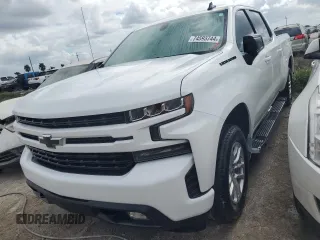 2021 Chevrolet Silverado 1500 RST with VIN 1GCPWDED1MZ279573, listed as a Copart auction lot 74593744 with 0 mi miles and Non Repairable. Bid and sale history available at carsss.com. Image 1.