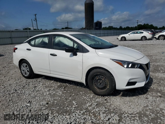 2021 Nissan Versa S with VIN 3N1CN8DV8ML894957, listed as a Copart auction lot 56838415 with 30,233 mi miles and Salvage title. Bid and sale history available at DreamBid. Image 4.