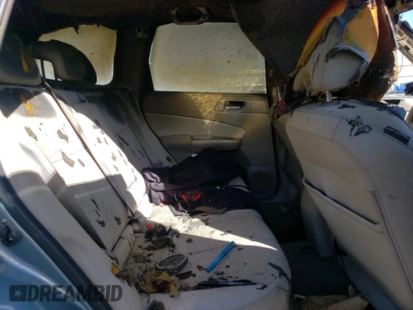 2009 Subaru Forester with VIN JF2SH65619H726659, listed as a Copart auction lot 53673495 with Not provided miles and Salvage title. Bid and sale history available at DreamBid. Image 11.