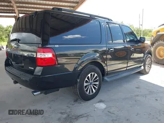 2015 Ford Expedition Max XLT with VIN 1FMJK1HT7FEF33974, listed as a IAAI auction lot 42753155 with 167,145 mi miles and . Bid and sale history available at DreamBid. Image 4.