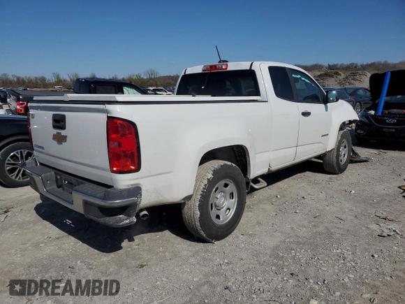 2019 Chevrolet Colorado 2WD Work Truck with VIN 1GCHSBEA8K1210336, listed as a Copart auction lot 52195915 with 67,031 mi miles and Salvage Title. Bid and sale history available at DreamBid. Image 3.