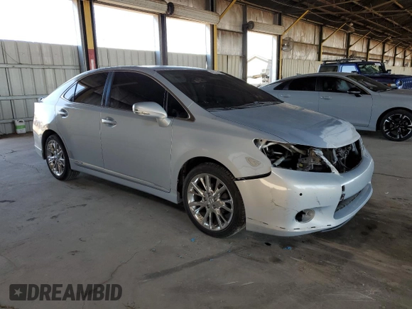 2010 Lexus HS 250h with VIN JTHBB1BA4A2033814, listed as a Copart auction lot 48126475 with 204,748 mi miles and Salvage Title. Bid and sale history available at DreamBid. Image 4.